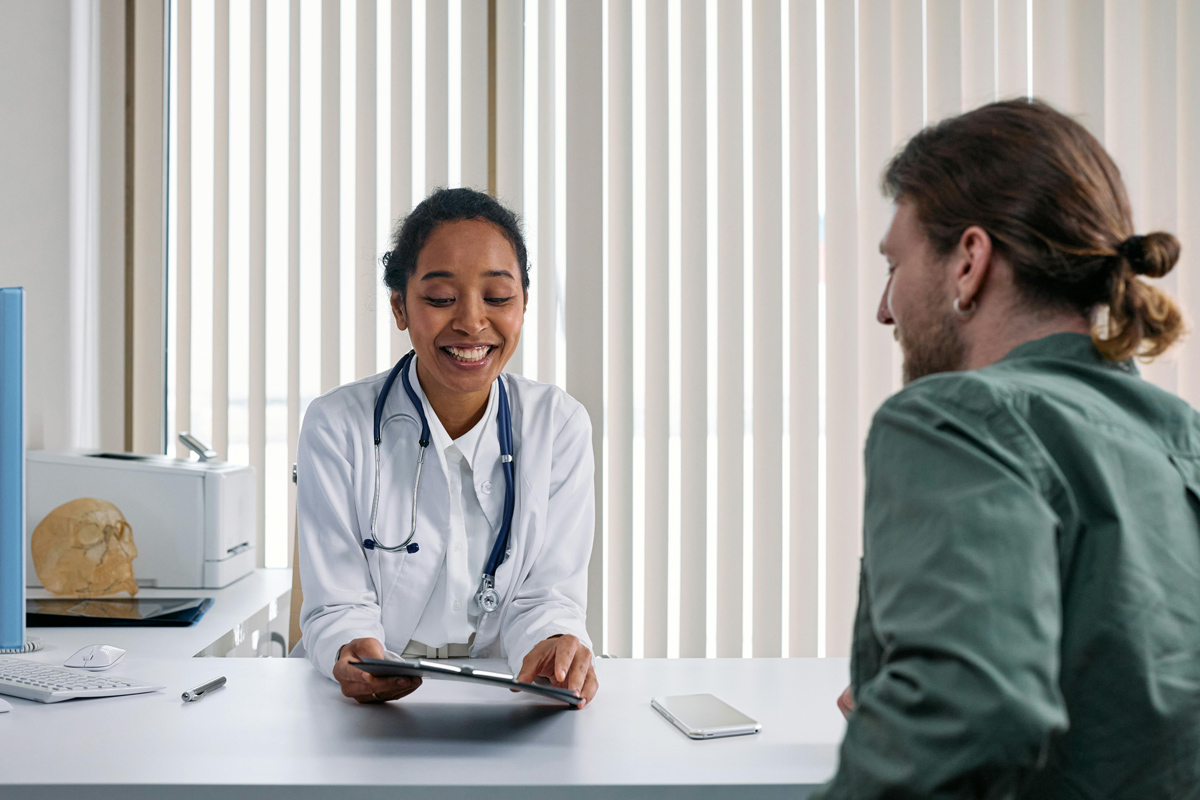 Illustrative clinician and patient conversation from Augmedix’s website