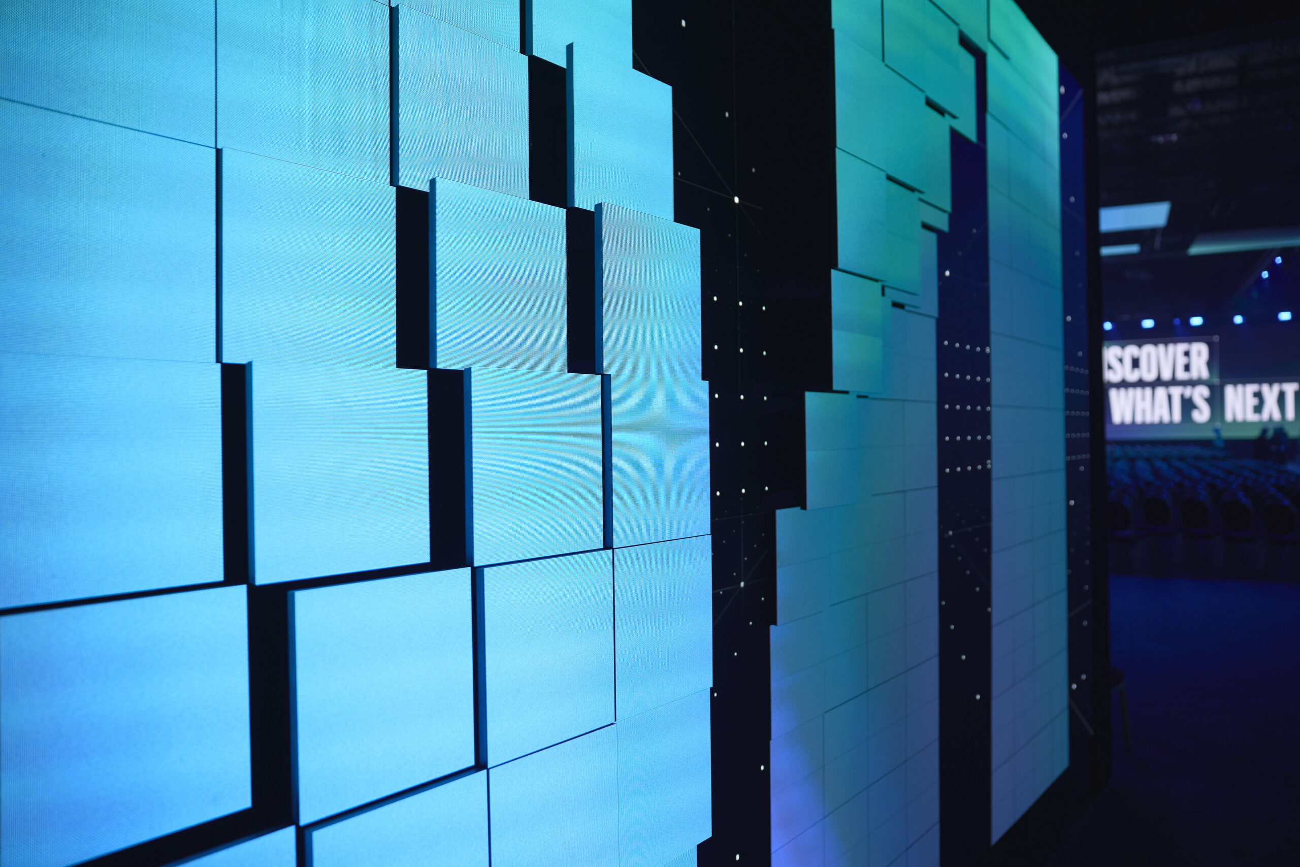 A large HPE Discover presentation produced with support from August Jackson