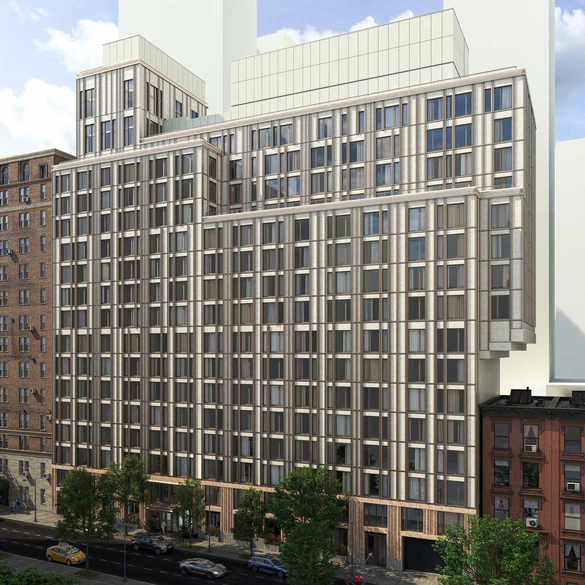 Architectural rendering of 38 East 35th Street in Manhattan