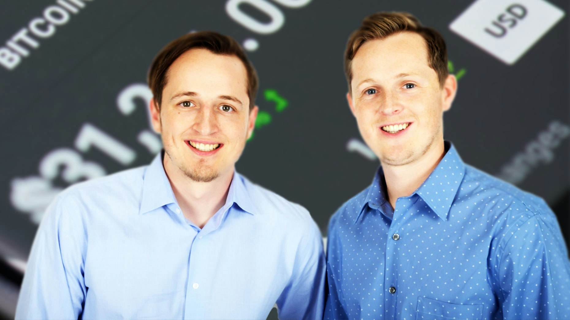 Taxbit co-founders Justin Woodward on the left and Austin Woodward on the right