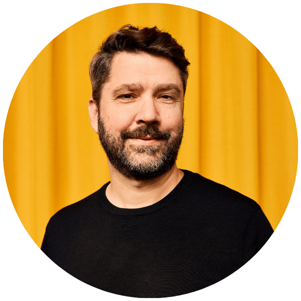 Portrait of Avensia co-founder and Group CEO Robin Gustafsson