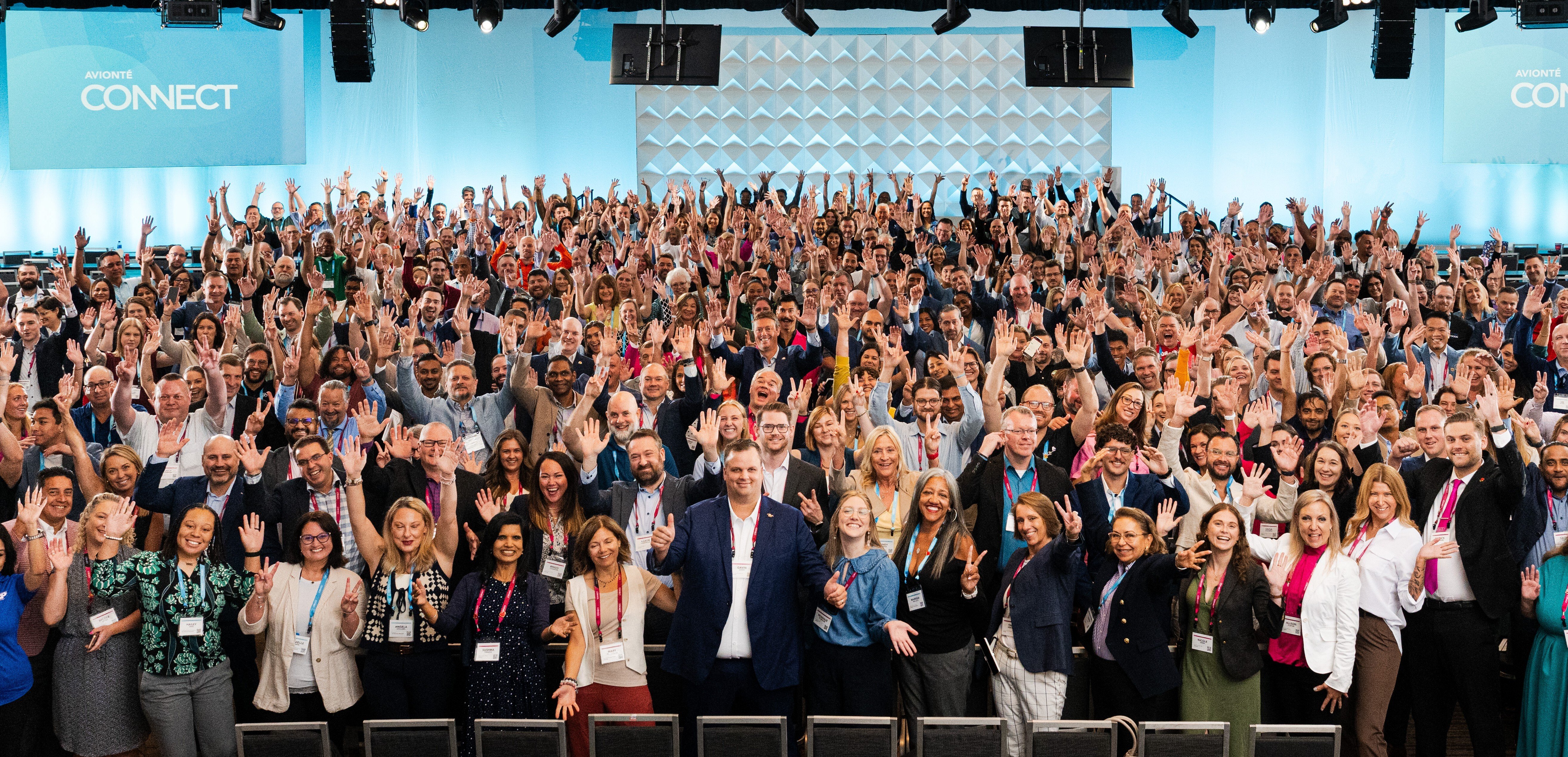 Group gathered at Avionté CONNECT 2025
