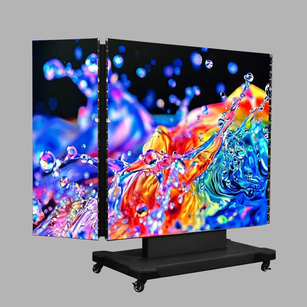AWALL Phoenix all-in-one motorized MicroLED display