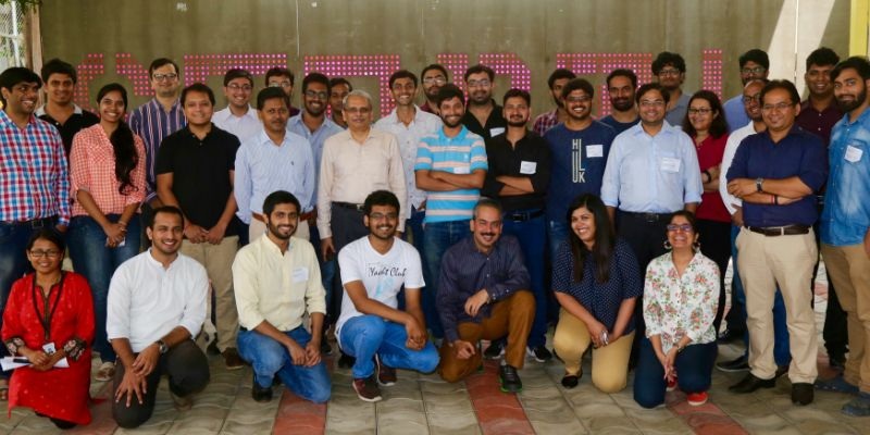 Axilor’s winter 2016 accelerator cohort gathered for a group photograph