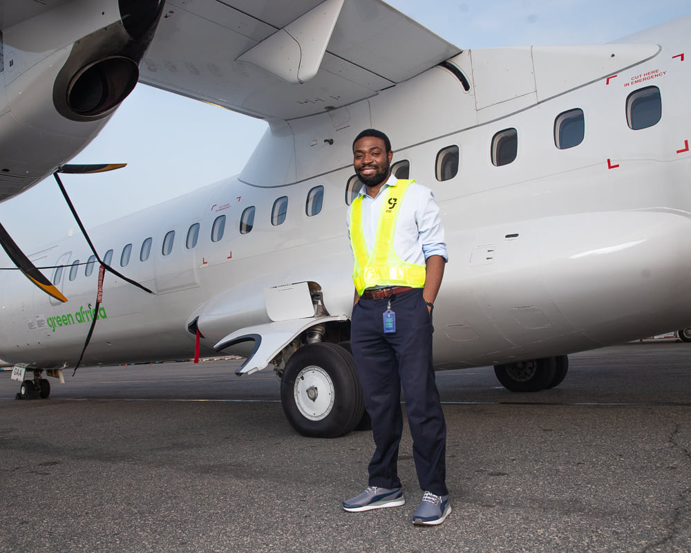 Babawande Afolabi Took the Long Way to a Short Flight