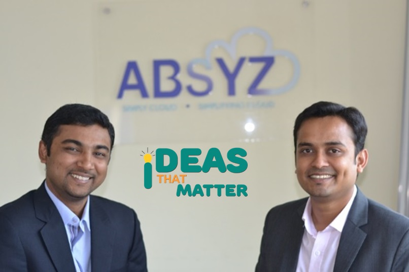 An archival photograph of ABSYZ co-founders Balesh Lakshminarayanan and Anshul Jain