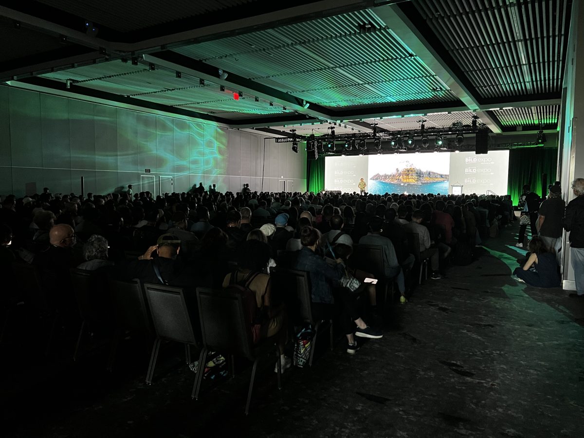 A main stage talk at the 2025 Bild Expo presented by B&H Photo