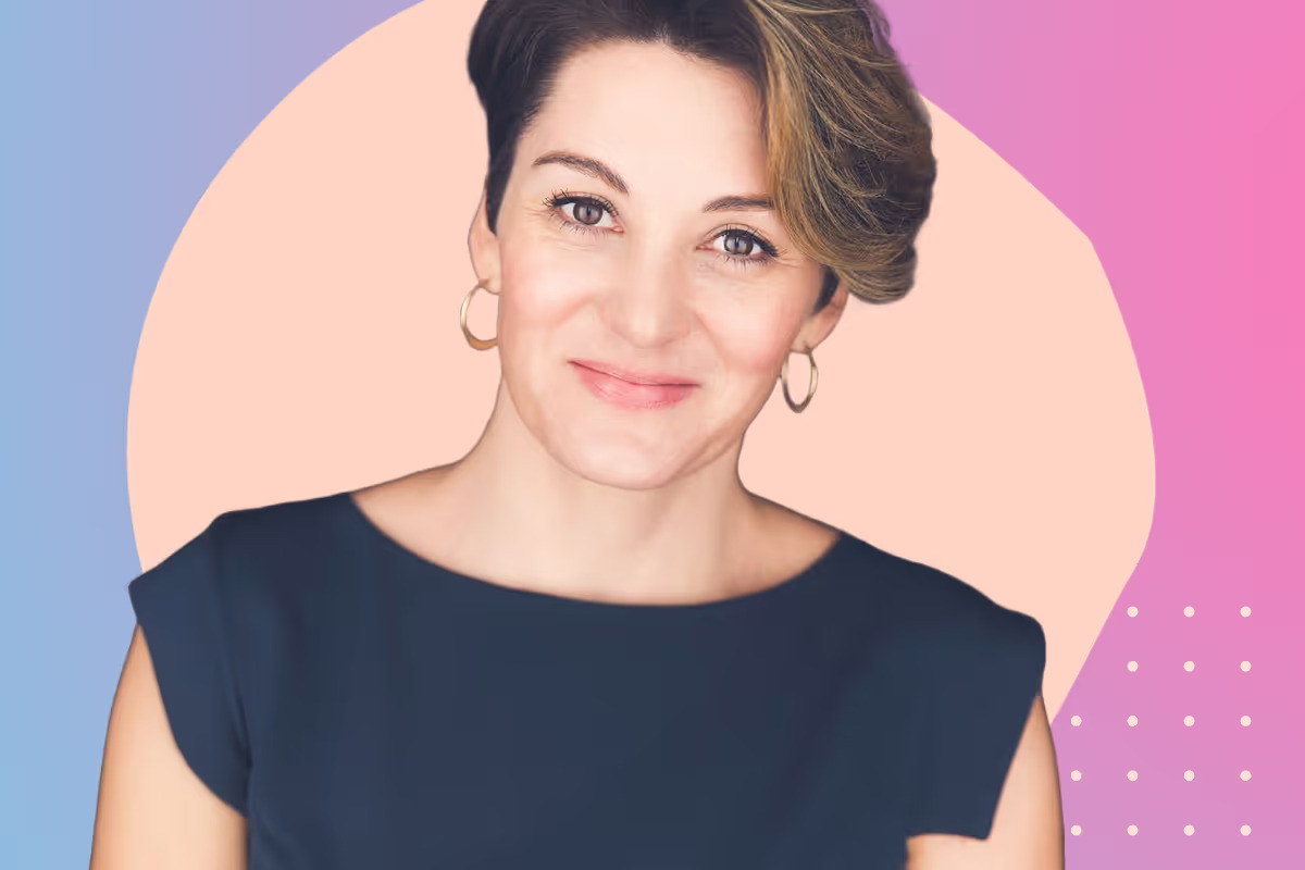 Barbara Pantuso in a portrait created for a 2023 business interview