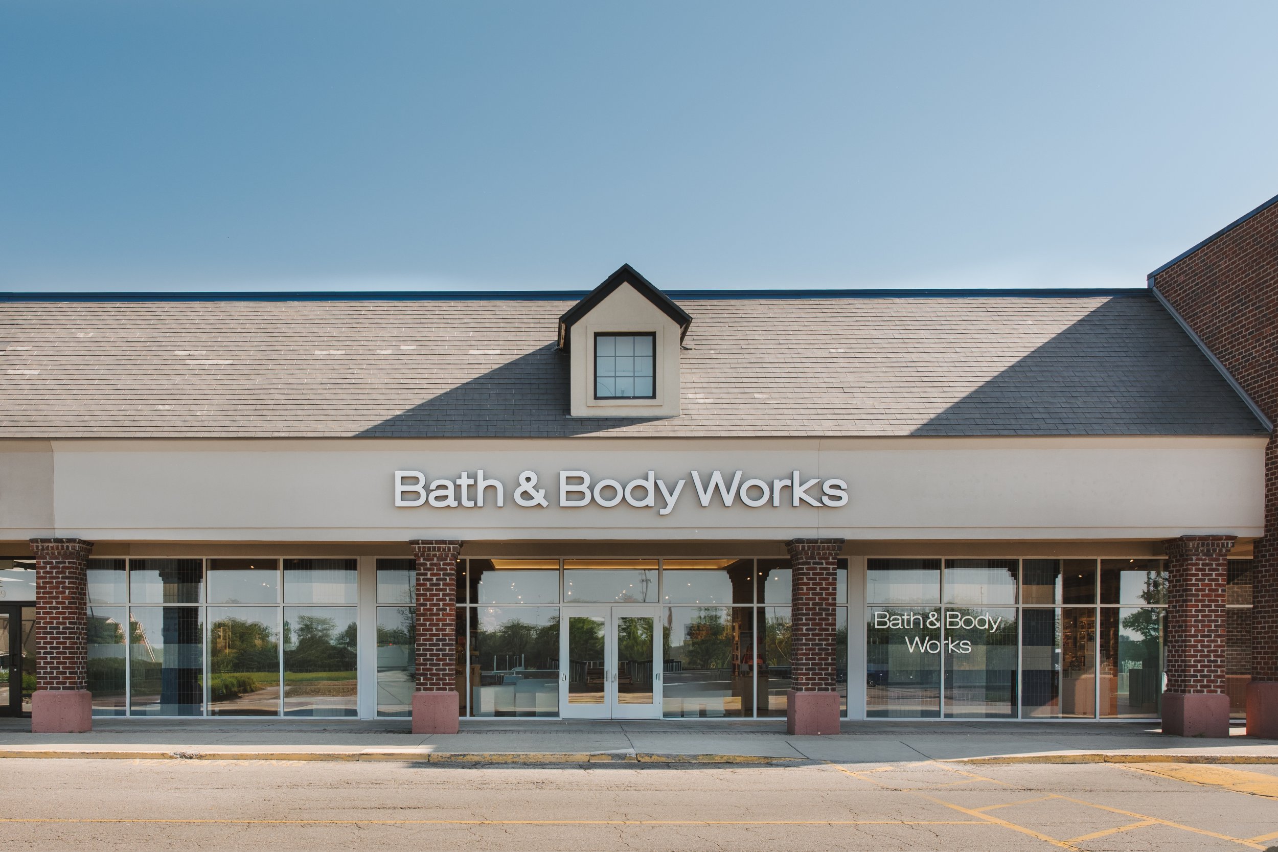 Exterior of a Bath & Body Works store