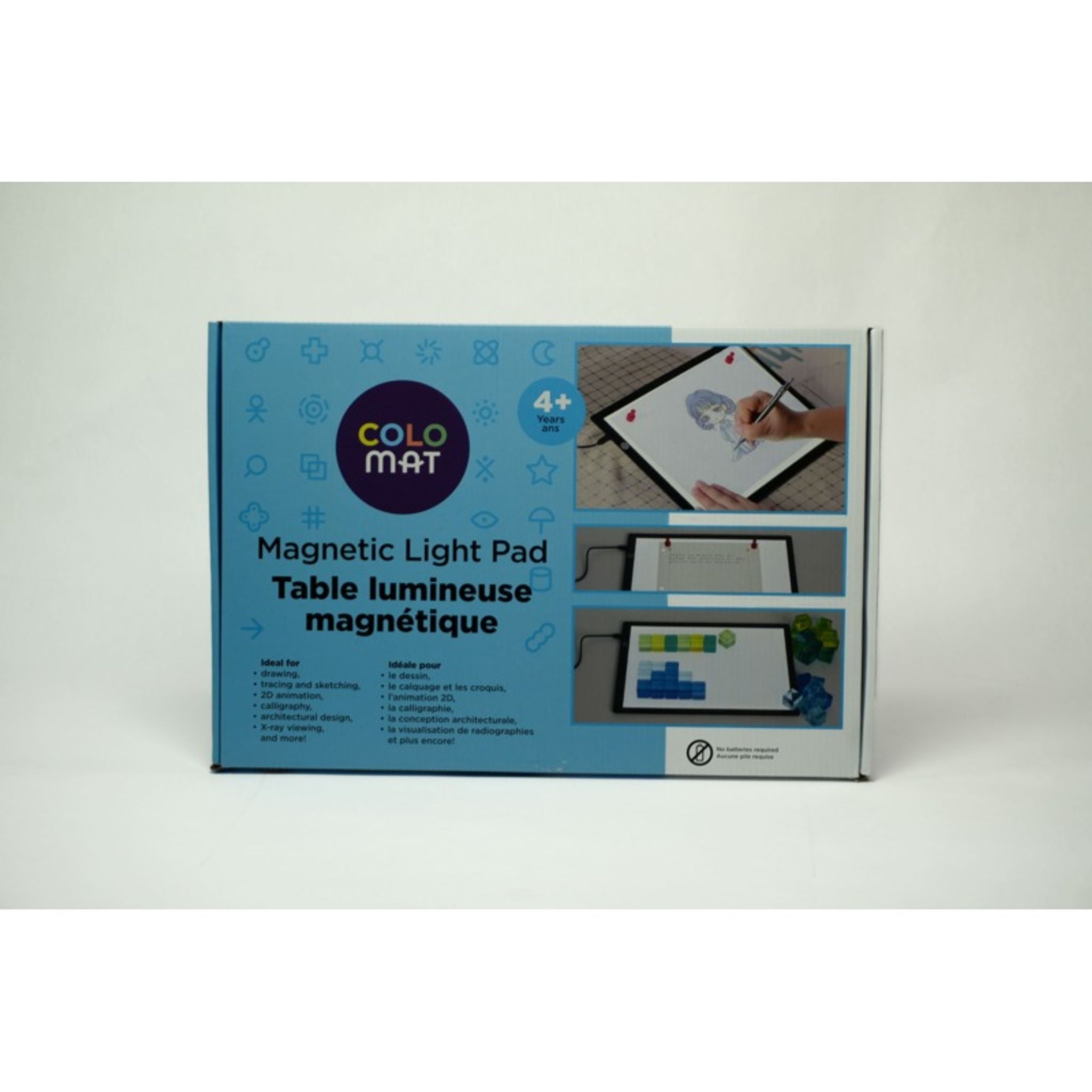 A boxed Colomat magnetic light pad sold by BB Education