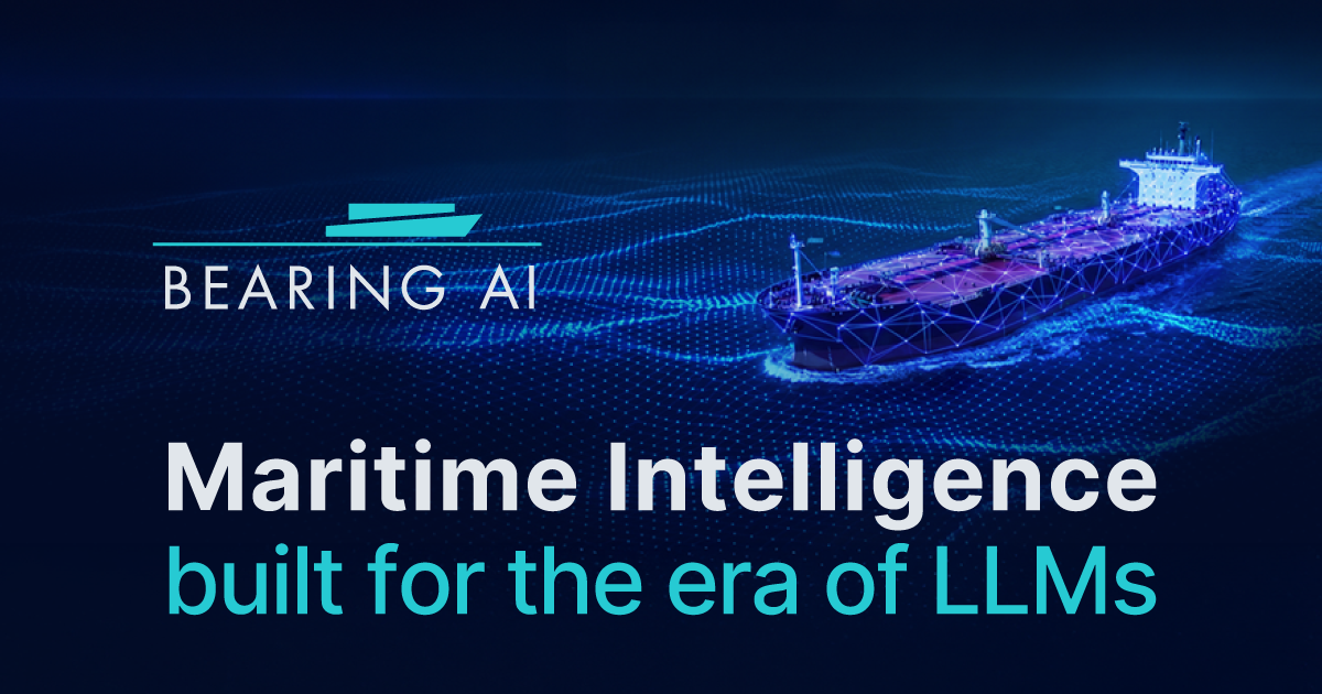 Bearing AI - Maritime Intelligence built for the era of LLMs