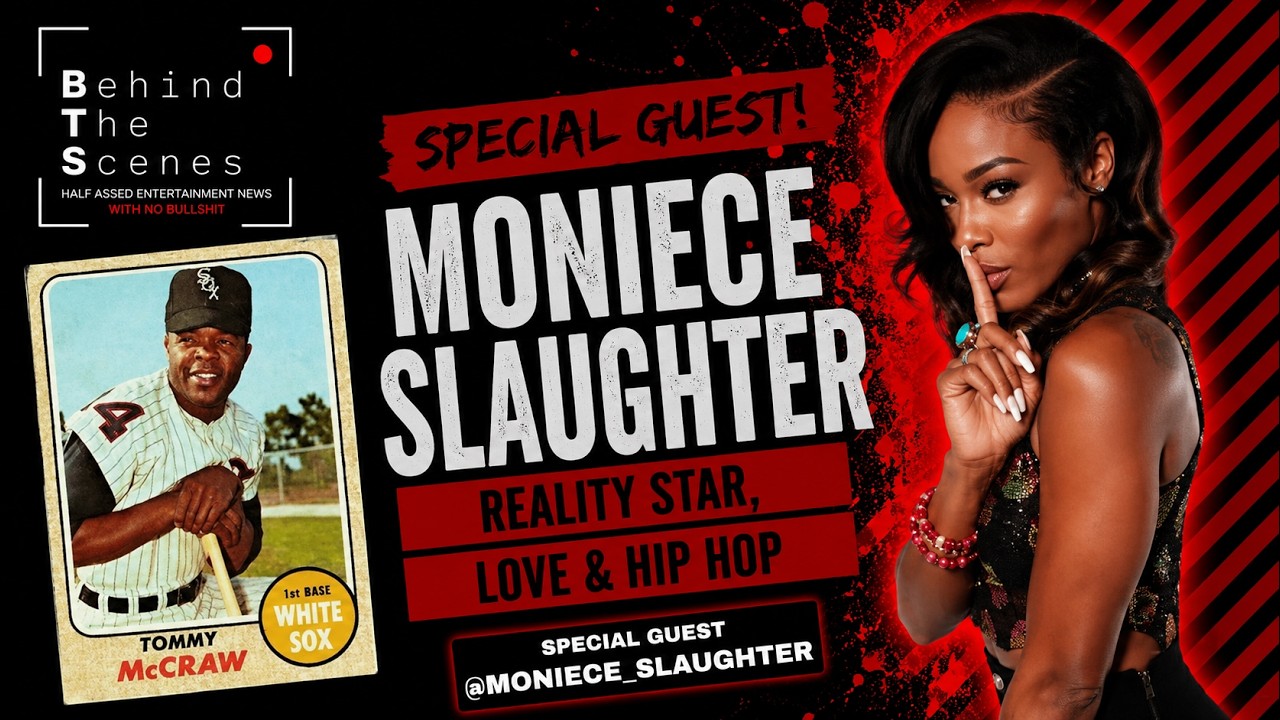 Behind the Scenes episode artwork featuring Moniece Slaughter and Tommy McCraw