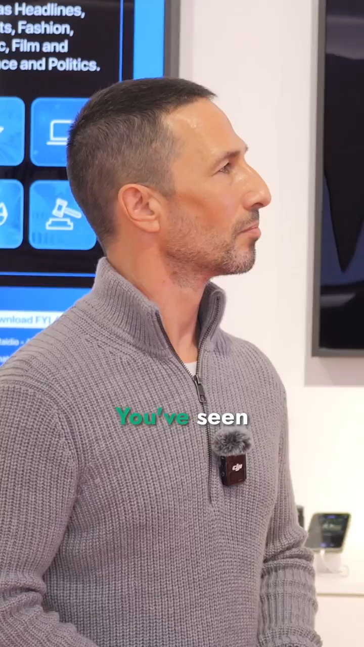 Ben Bloch listening during his CES 2026 interview