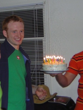 Ben Congleton as a graduate student on his 23rd birthday
