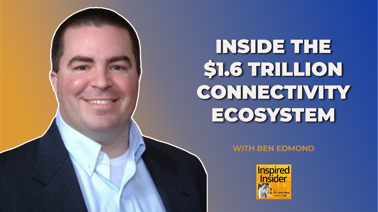 Ben Edmond pictured for an Inspired Insider interview about the connectivity ecosystem