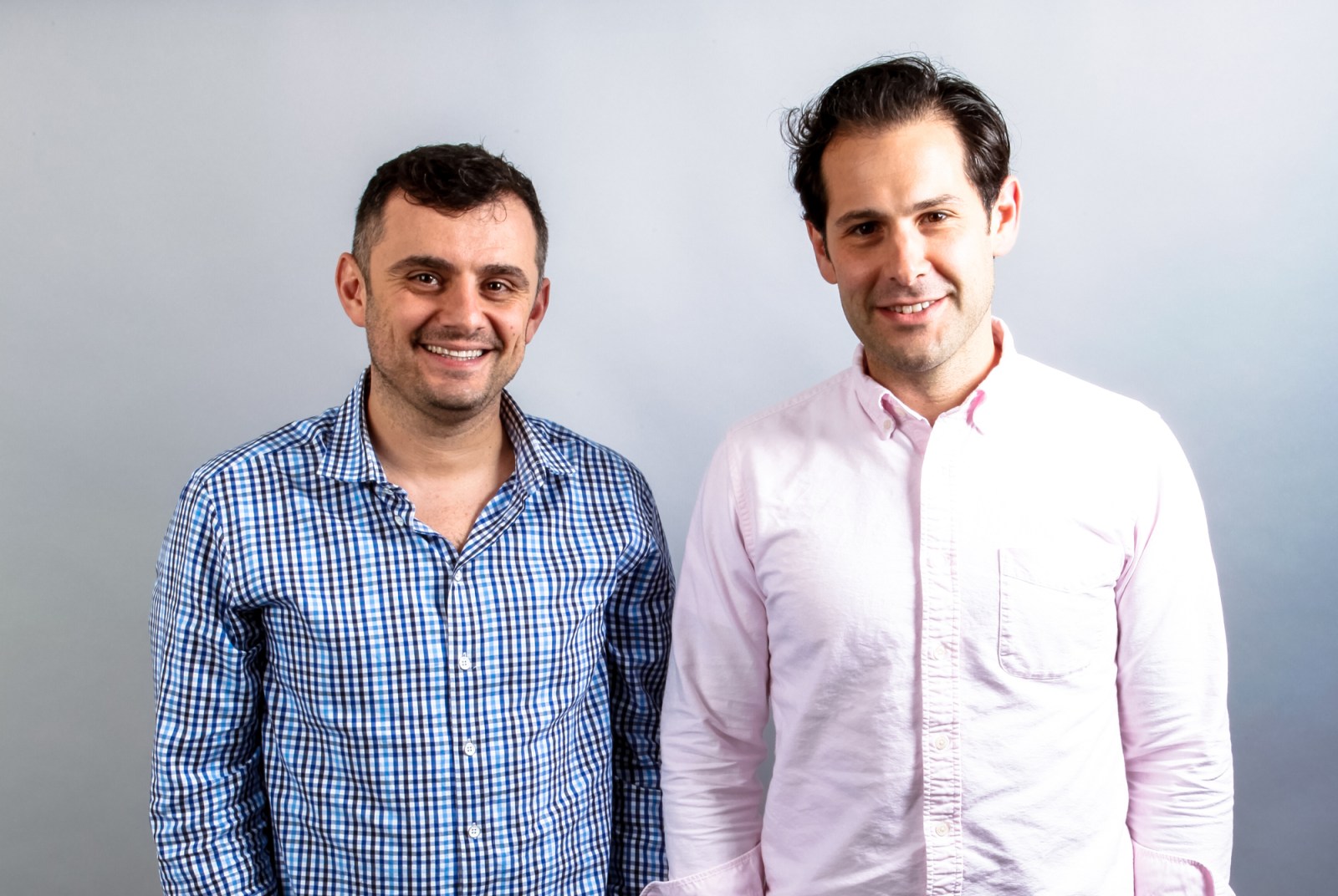 Gary Vaynerchuk and Ben Leventhal standing together during the launch period for Resy