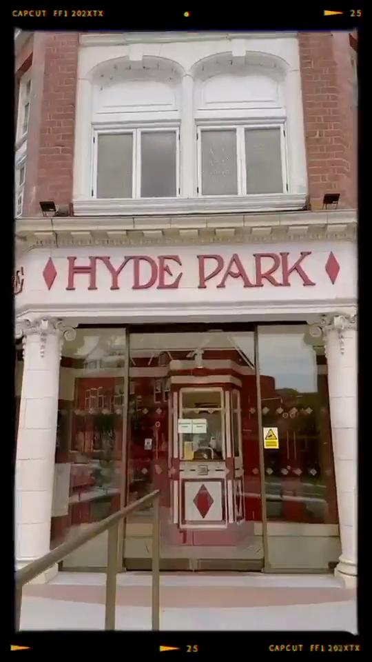 The entrance of Hyde Park Picture House in Leeds, seen in CSG Talent’s Back in Focus event film