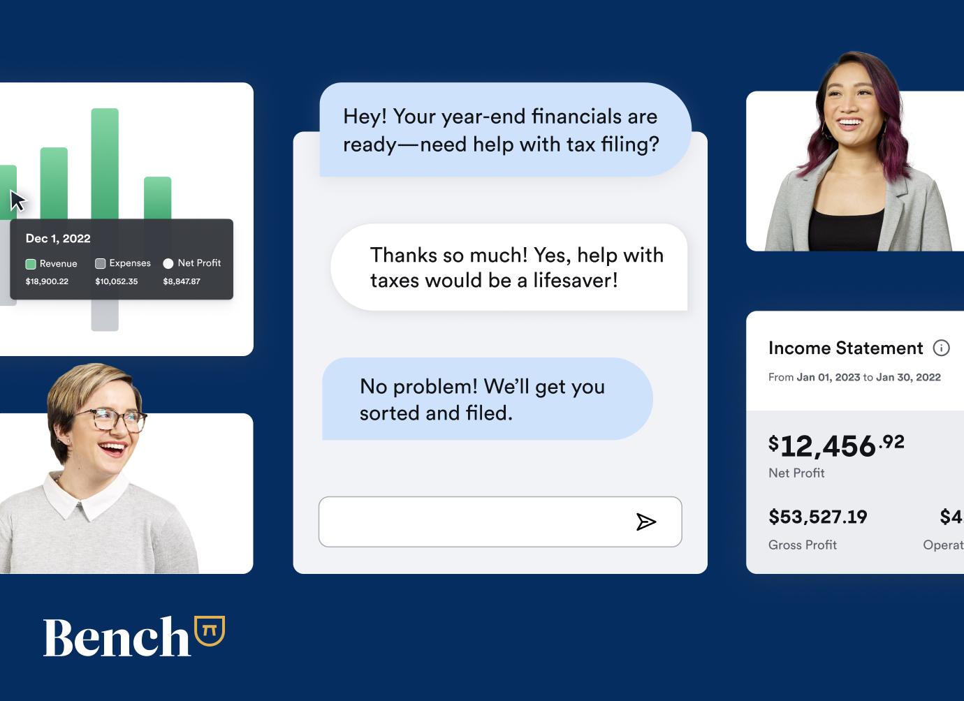 Bench Wants Your Books - and Your Trust