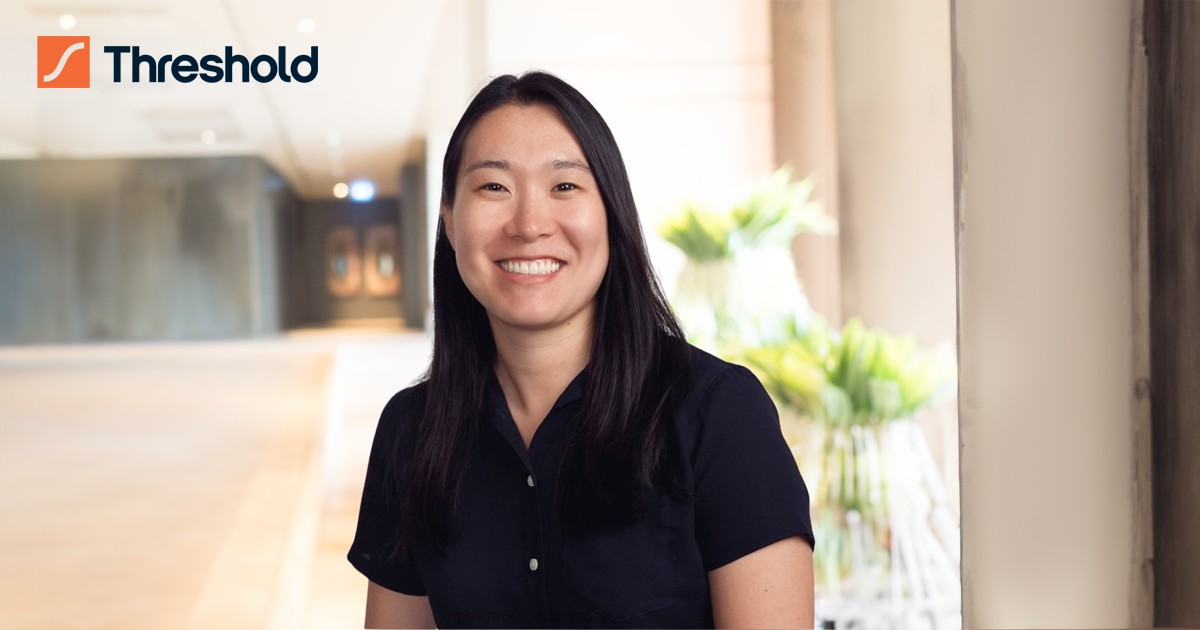 Benepass co-founder and CEO Jaclyn Chen in a Threshold Ventures portrait