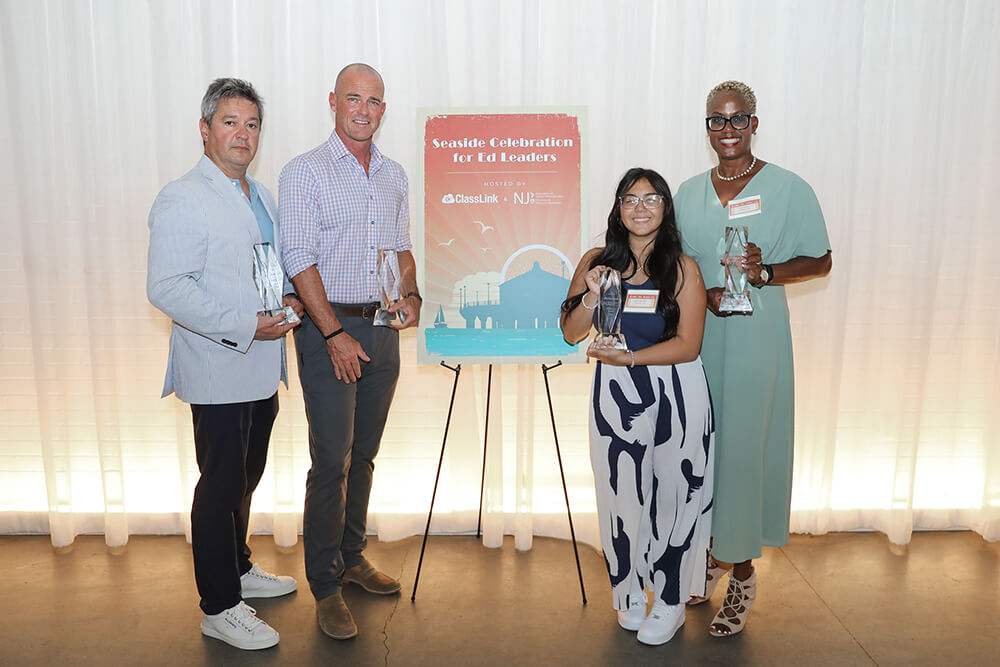 Award recipients at the 2026 Seaside Celebration for Ed Leaders in Asbury Park