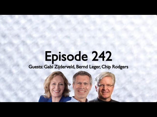 Program still showing Gabi Zijderveld, Bernd Leger and Chip Rodgers for a category-creation discussion