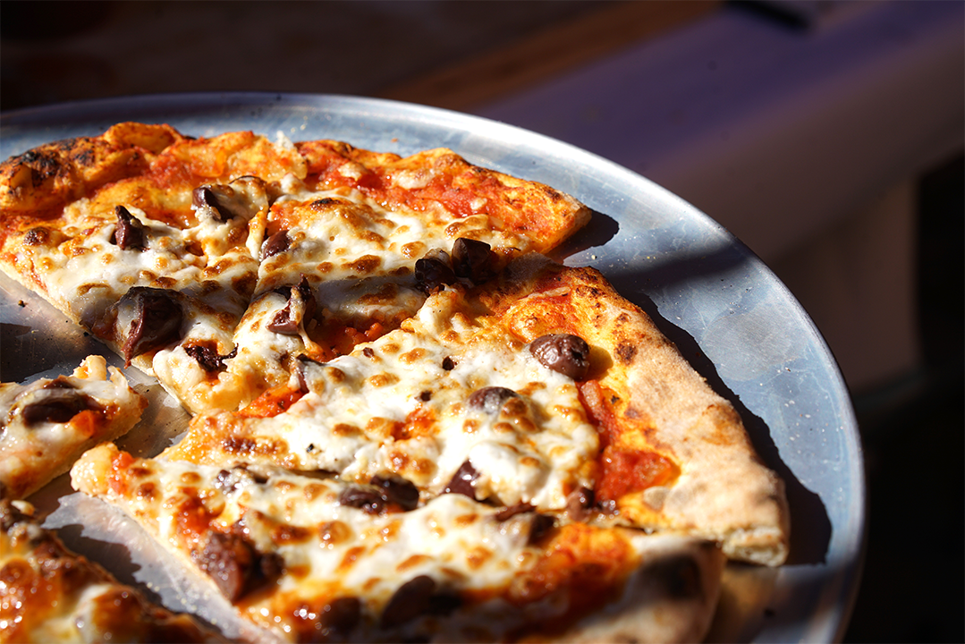 Bettani Farms dairy-free mozzarella-style cheese stretching