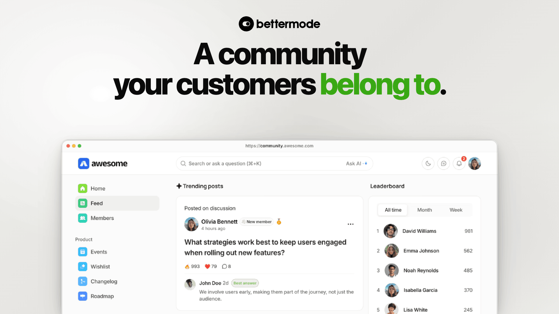 Bettermode Wants Your Customers to Belong, Not Just Log In