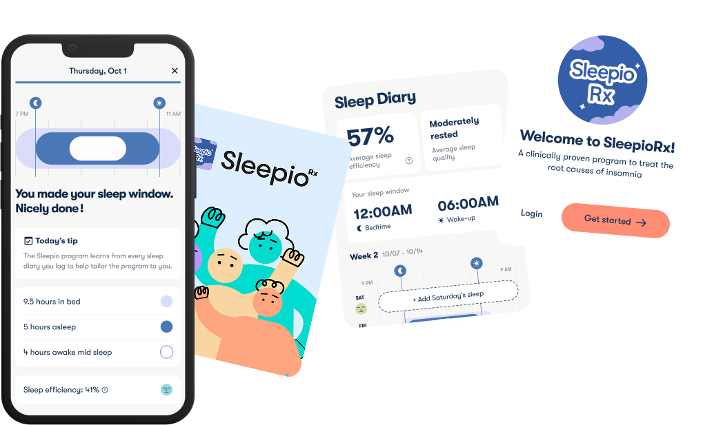 Big Health’s SleepioRx product illustration