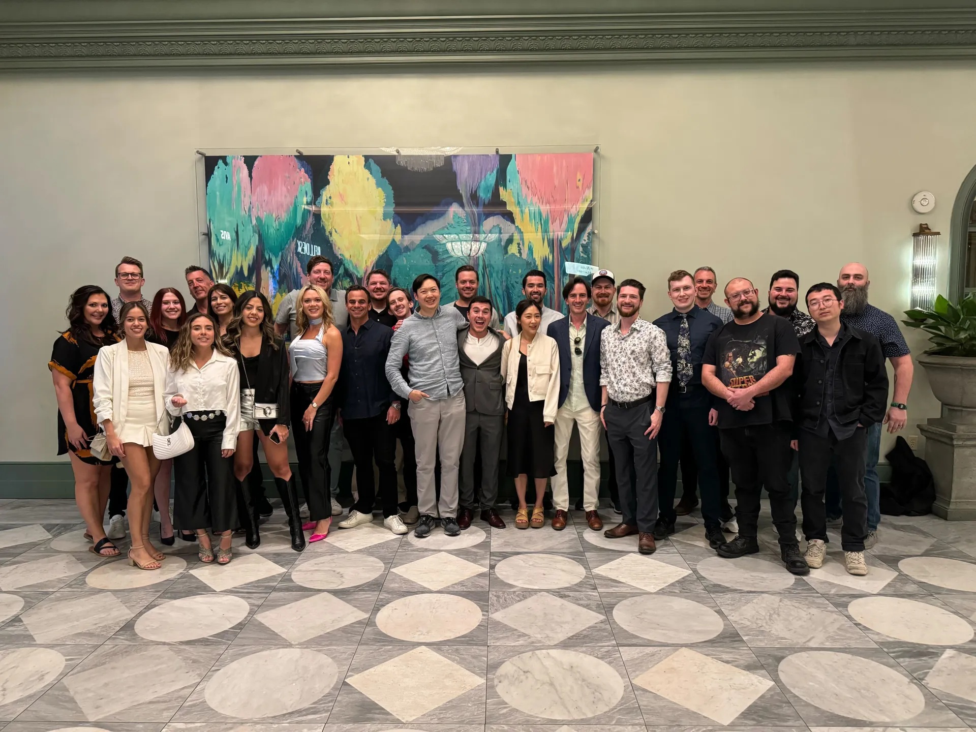 Bite team gathered at a company offsite