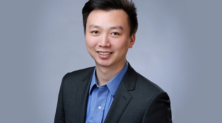 Portrait of BitMart founder Sheldon Xia