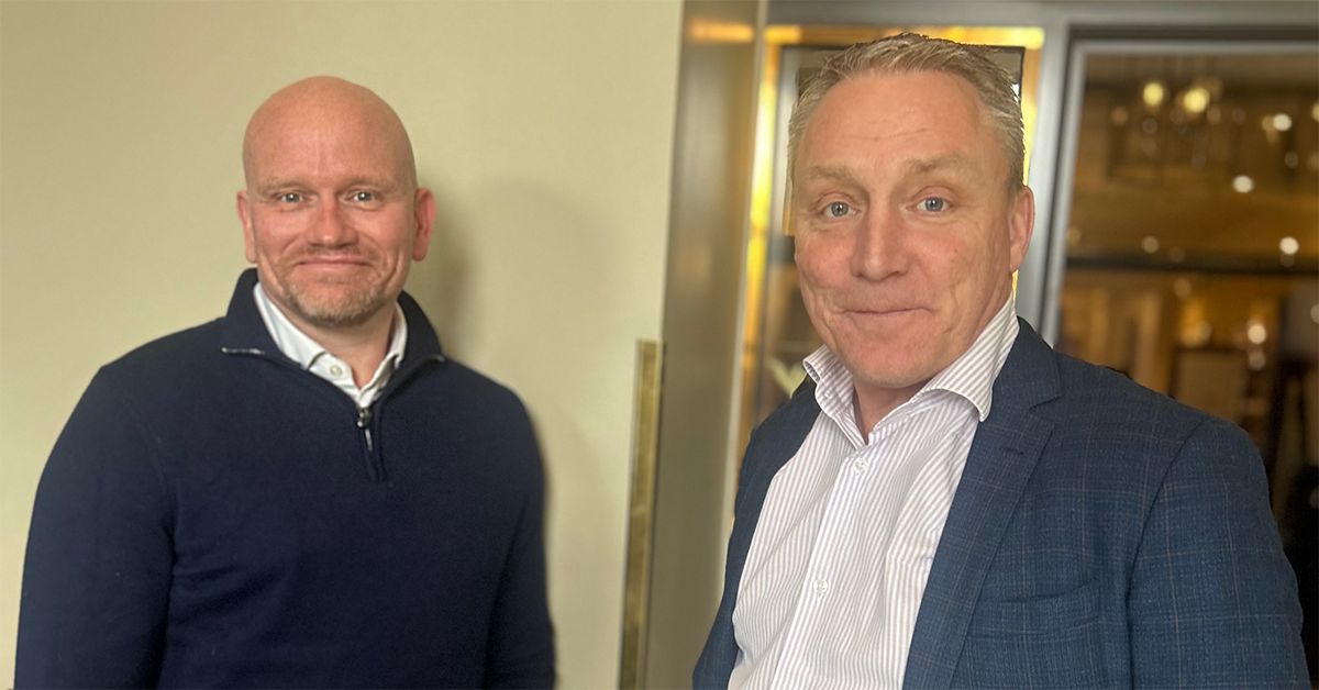 Andreas Söderman and Anders Gidevall from GalaXzio Pharma Lab