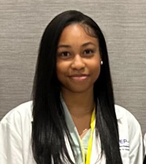 Kya Booker, a recent CAMS Black Student Alliance co-president and student research assistant