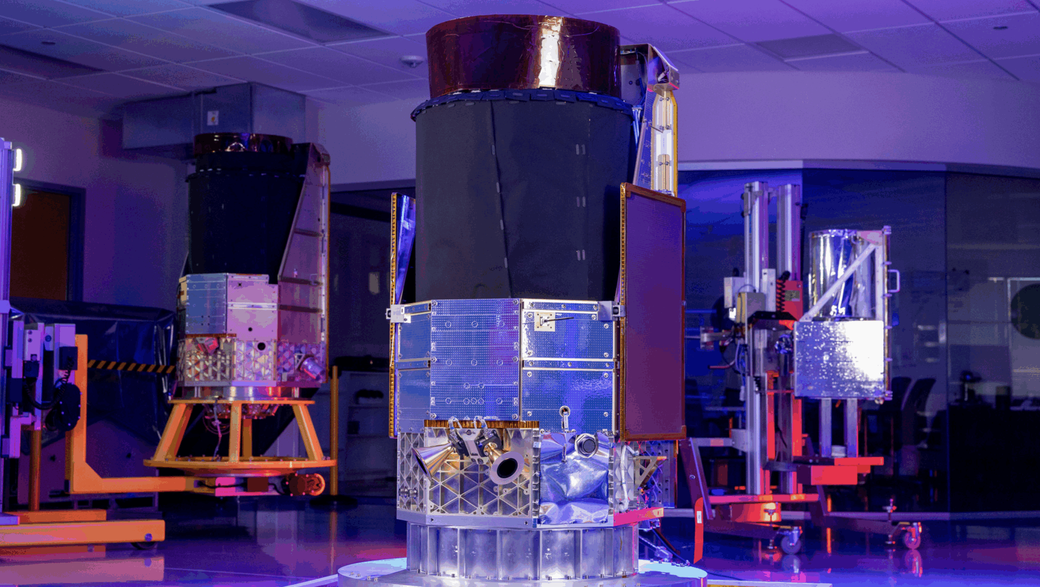 Gen-3 satellites in BlackSky’s production facility