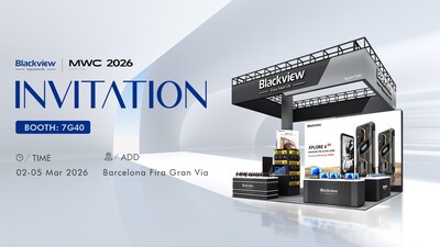 Blackview devices presented for Mobile World Congress 2026