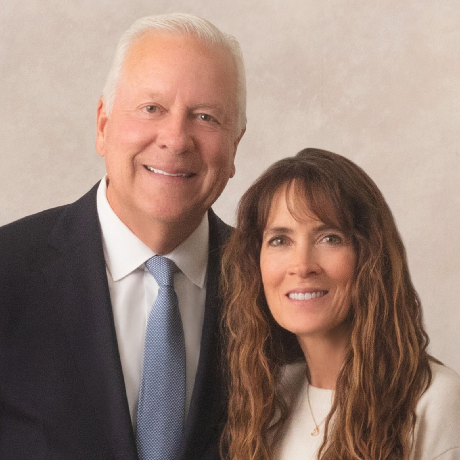 Blake Roney and his wife Nancy Roney, pictured together