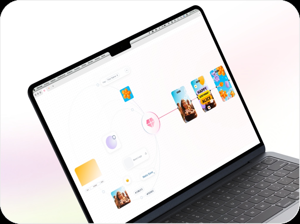 Official Blings dashboard product mockup