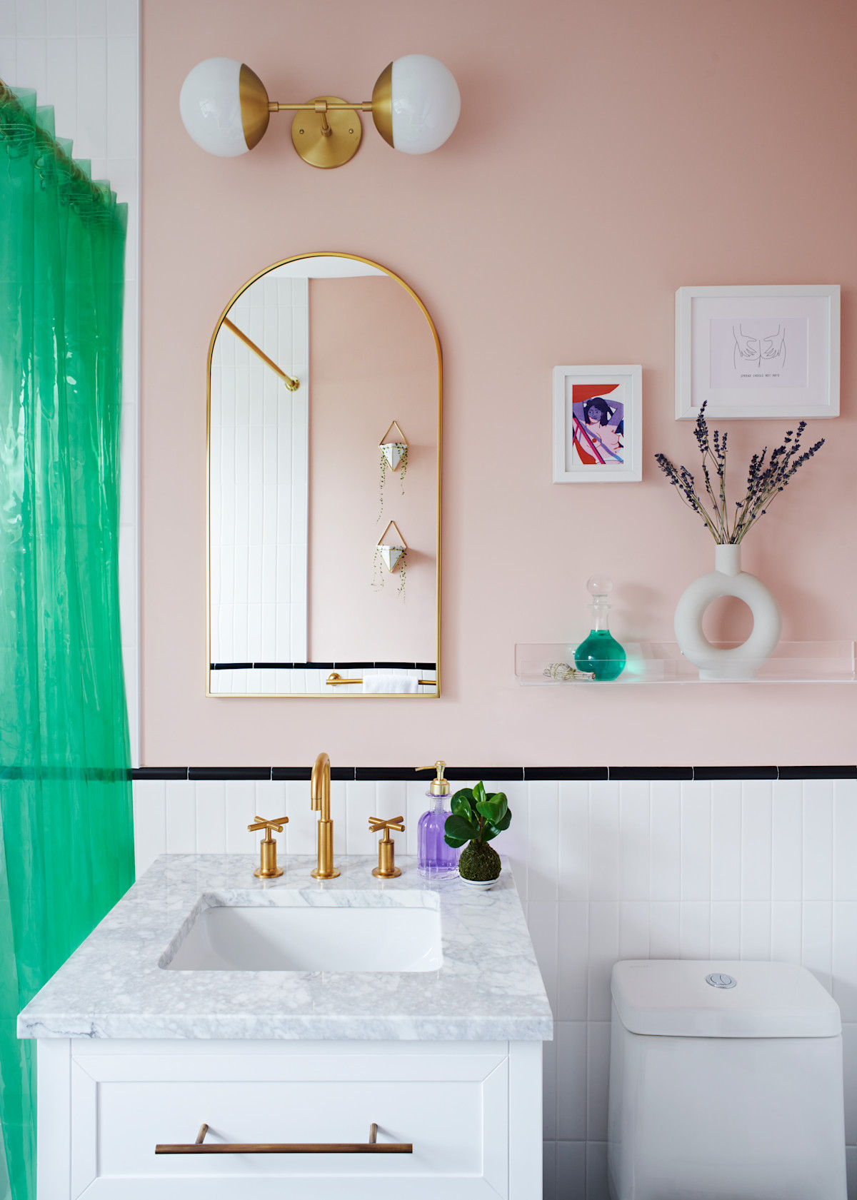 Bathroom from Block Renovation’s Quiet Town design collaboration