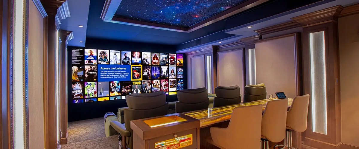 The Vault reference home theater at Boca Tech