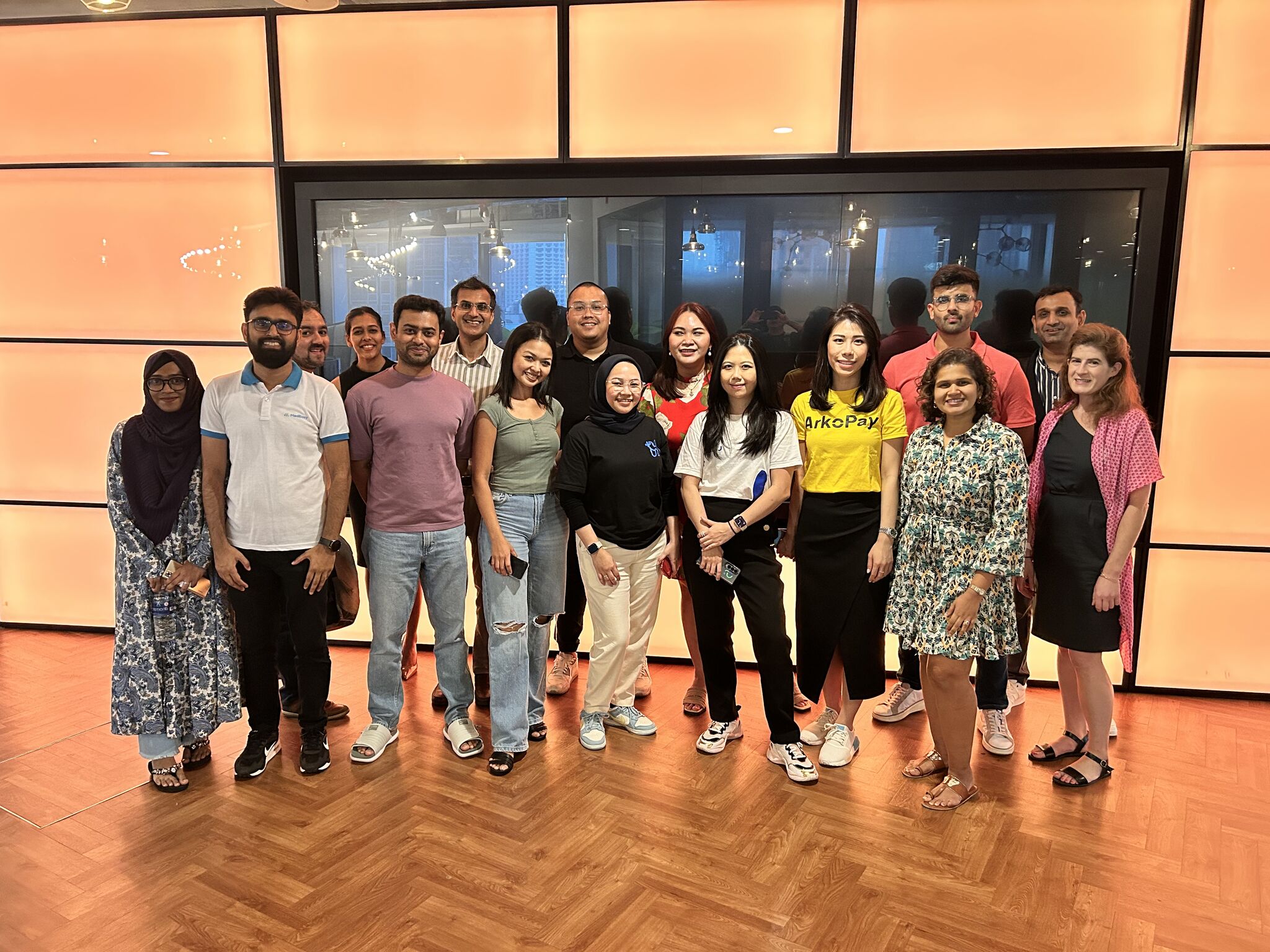 BonBillo founders and participants gathered for Demo Day in Singapore