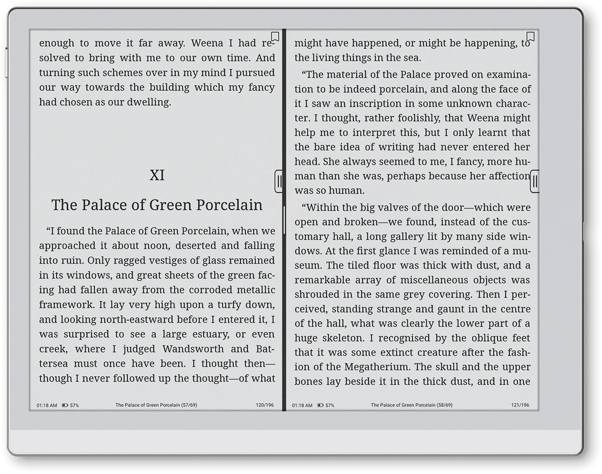 The E-Reader That Runs Away From Home