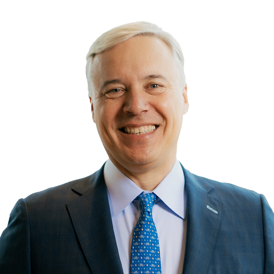 Official portrait of Booz Allen chairman and chief executive officer Horacio Rozanski