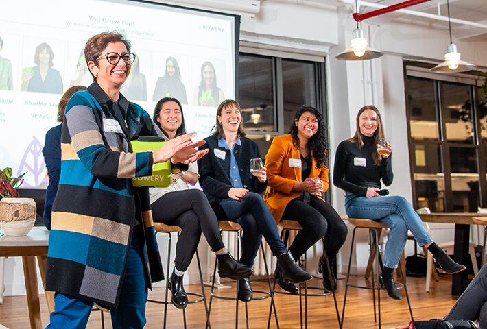 Participants at Bowery’s women in science panel discussion