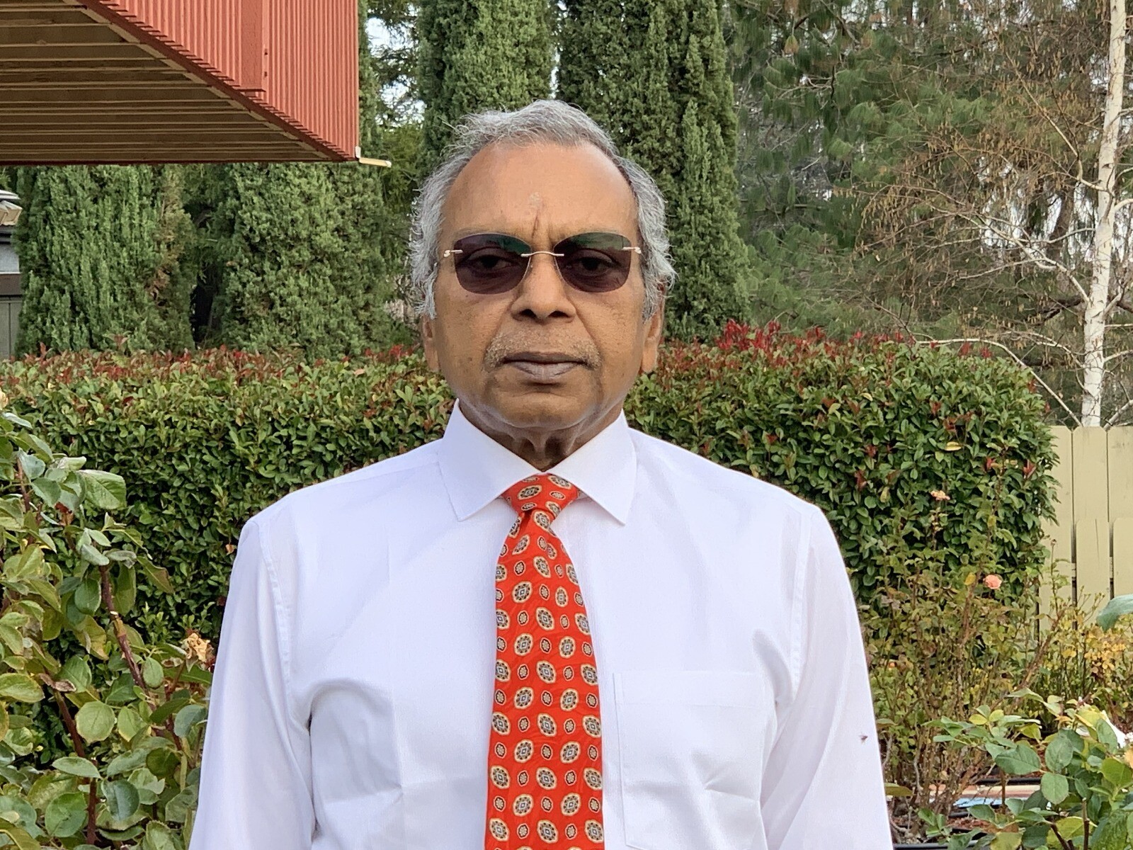 BPO Systems founder Rambabu Bobby Yarlagadda outdoors