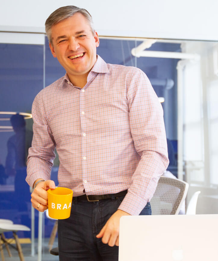 Braavo co-founder Sergei Kovalenko