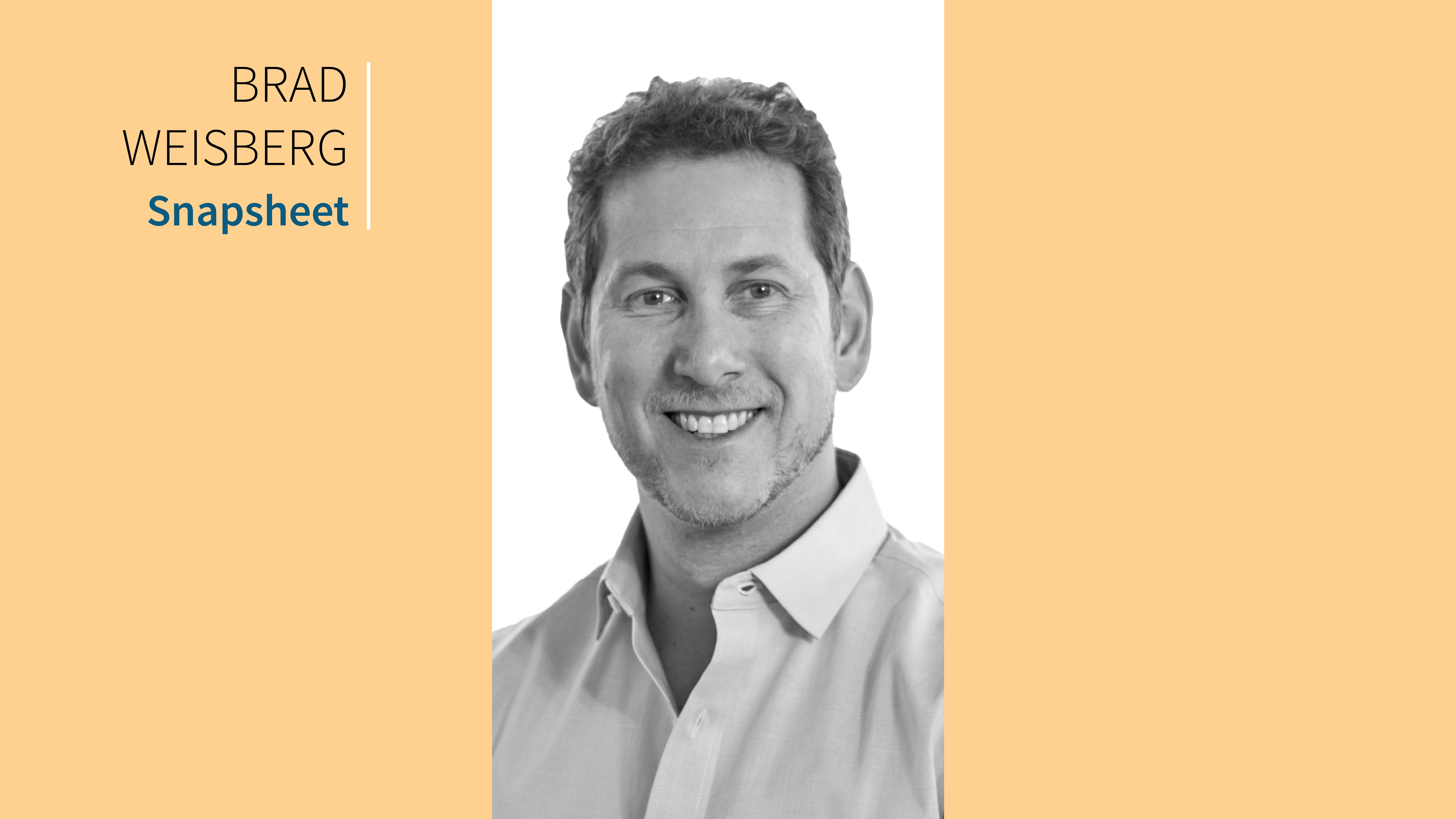 GOBankingRates interview illustration featuring Brad Weisberg in a white shirt