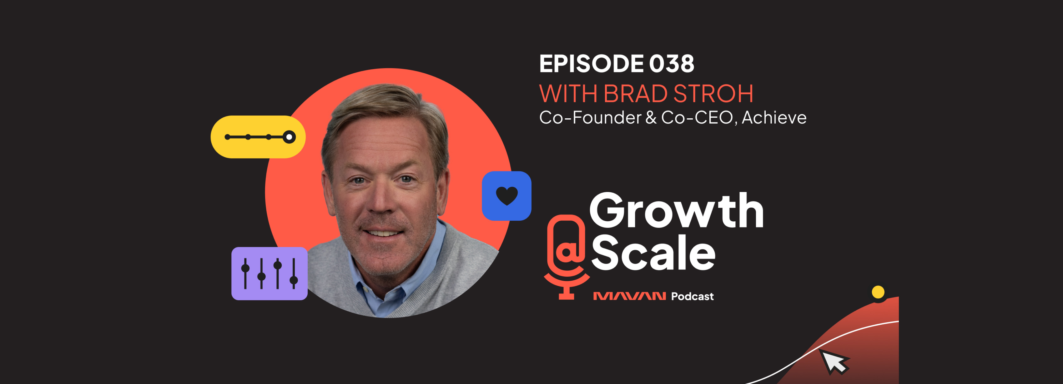 Growth at Scale podcast graphic featuring Brad Stroh