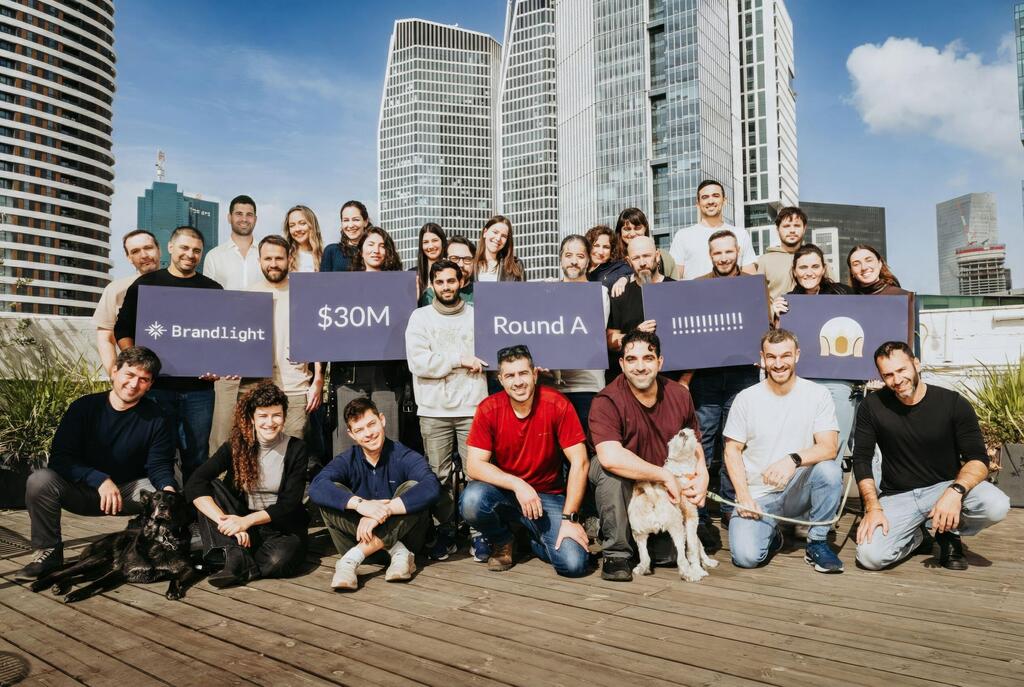 Brandlight team gathered for a group photograph