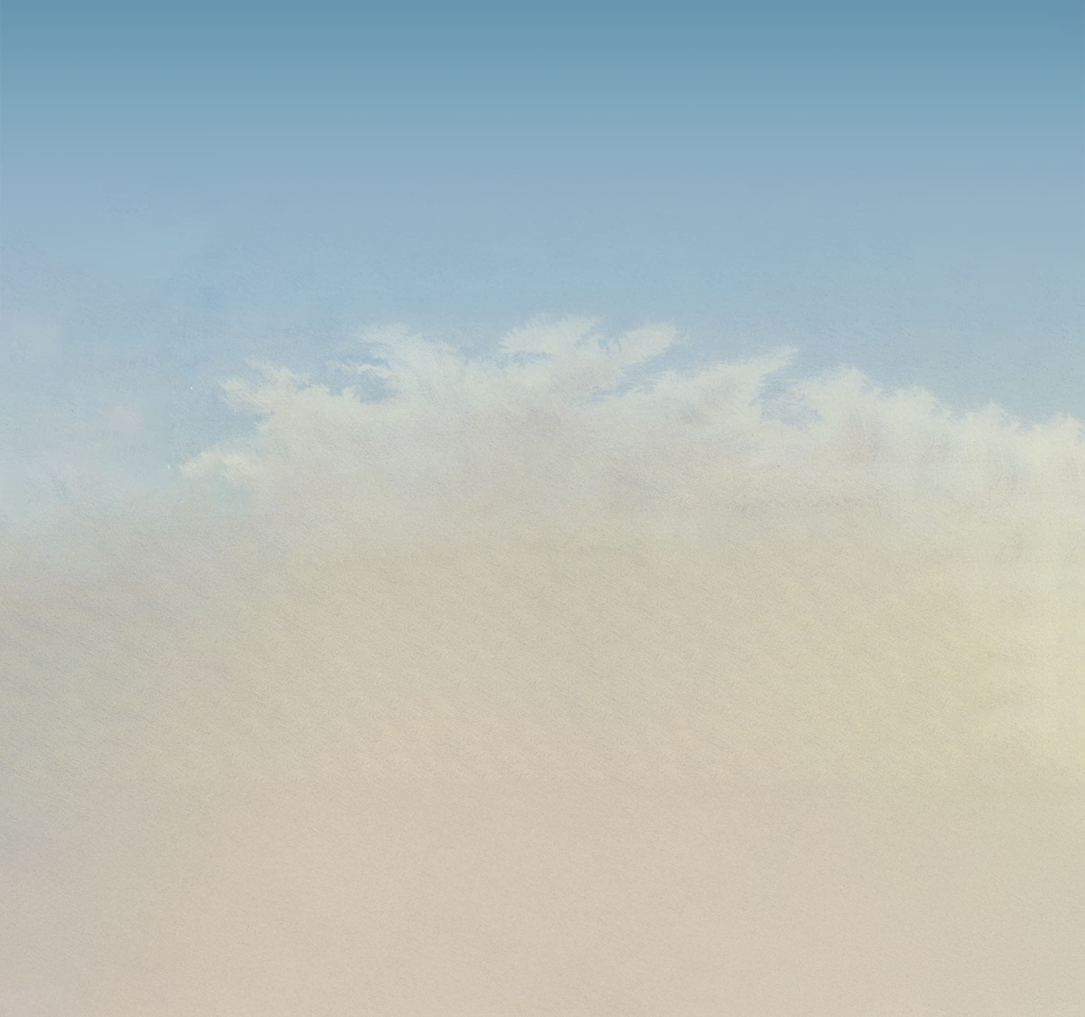 Layered blue sky over an outdoor landscape