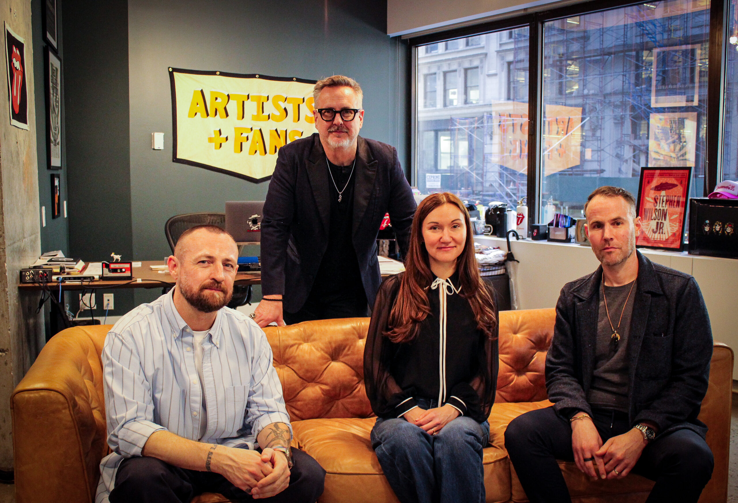 Bravado executives Eric Mackay, Matt Young, Amy Zaglauer and Dan Goldberg