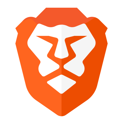 Brave browser lion logo